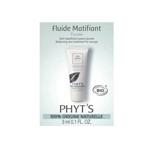 VZORKA - FLUIDE MATIFIANT PURETÉ - Vyvažující fluid na mladou pleť se sklonem k akné 3 ml